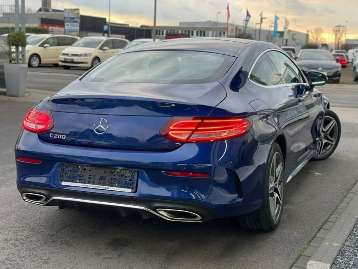 Mercedes Classe C 200 Amg Coupe,Panorama,ACC,Hybrid,AMG Line, Garantie 12 Mois Bleu - 2