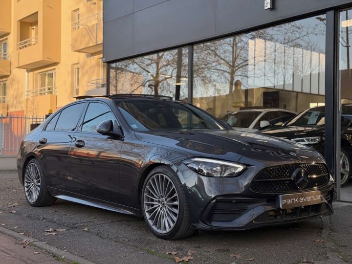 Mercedes Classe C 200 D 163CH AMG LINE Gris - 5