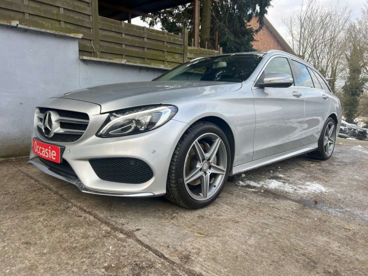 Mercedes Classe C 200 D Break 136cv 6vit Pack AMG Line Argent Métallisé - 3