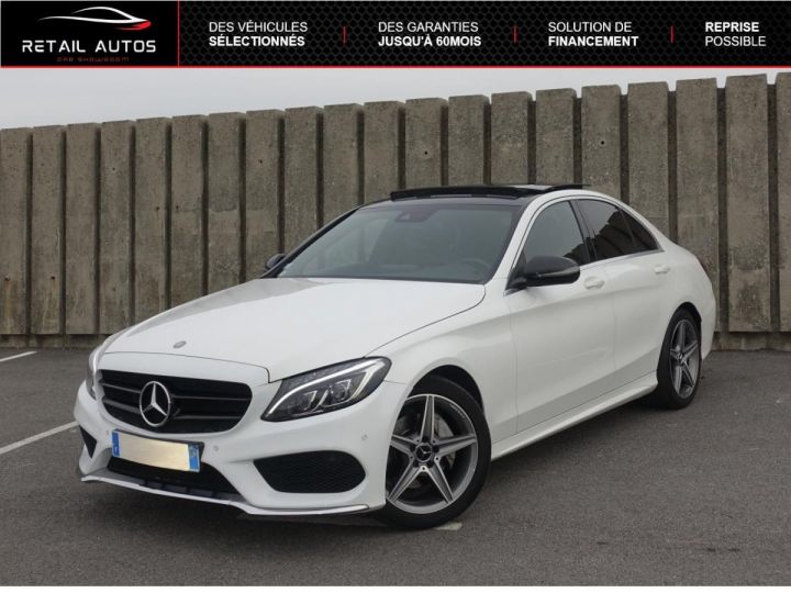 Mercedes Classe C 200 Sportline 9G-Tronic Blanc métallisé - 1