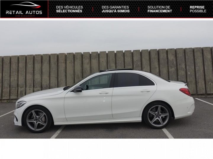 Mercedes Classe C 200 Sportline 9G-Tronic Blanc métallisé - 2