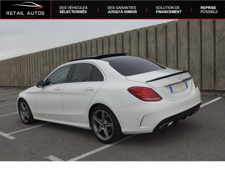 Mercedes Classe C 200 Sportline 9G-Tronic Blanc métallisé - 3