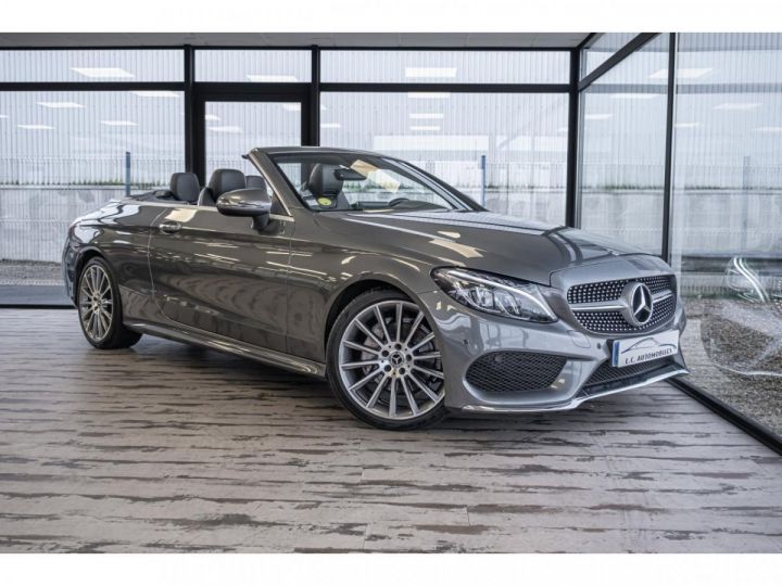 Mercedes Classe C 220 D 170CH SPORTLINE 9G-TRONIC GRIS F - 1