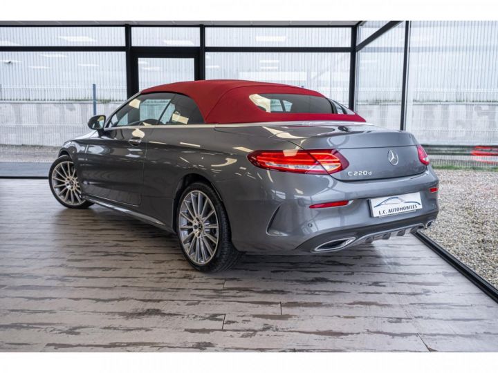 Mercedes Classe C 220 D 170CH SPORTLINE 9G-TRONIC GRIS F - 4