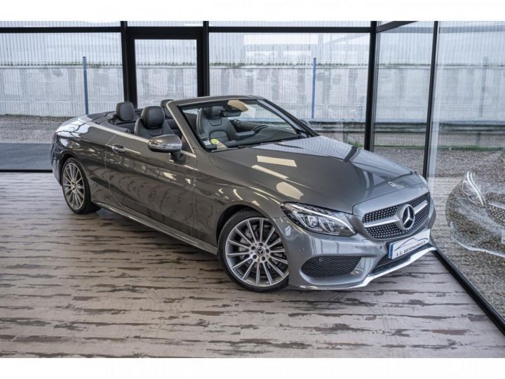 Mercedes Classe C 220 D 170CH SPORTLINE 9G-TRONIC GRIS F - 11