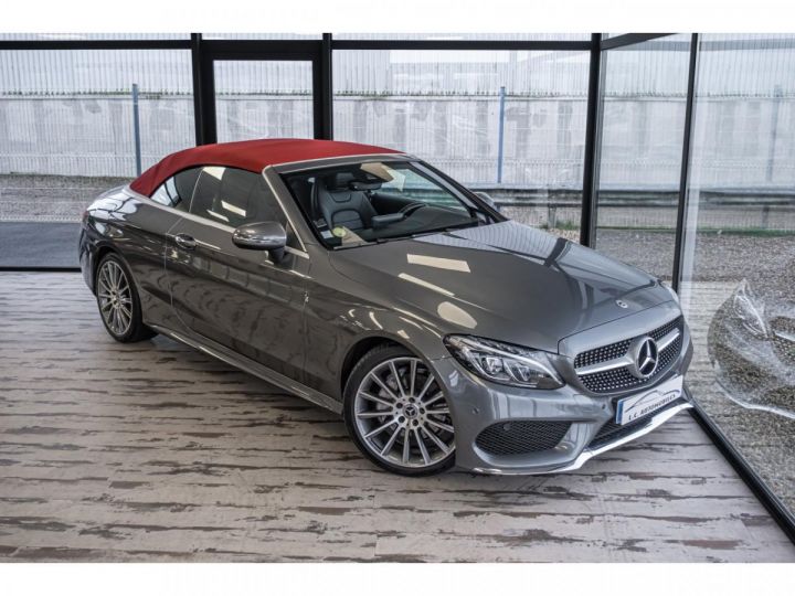 Mercedes Classe C 220 D 170CH SPORTLINE 9G-TRONIC GRIS F - 12