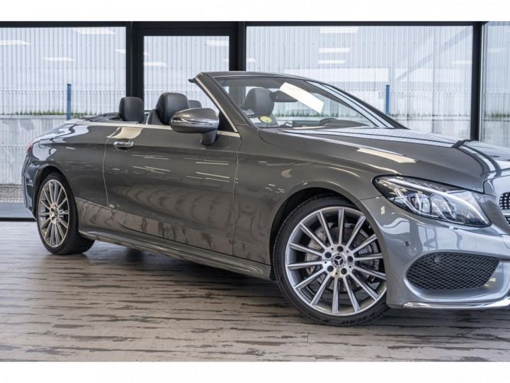 Mercedes Classe C 220 D 170CH SPORTLINE 9G-TRONIC GRIS F - 15