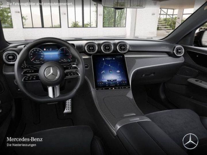 Mercedes Classe C 300 e T AMG/Night/360/Pano/HighLicht/AdvInfo Blanc Polaire - 7