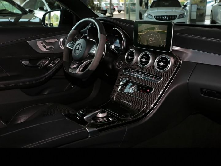 Mercedes Classe C 63 AMG S Coupé Pano+mirror+night vision+sièges élec+caméra 360°+Garantie GRIS - 5