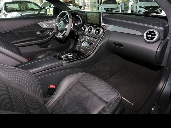 Mercedes Classe C 63 AMG S Coupé Pano+mirror+night vision+sièges élec+caméra 360°+Garantie GRIS - 7