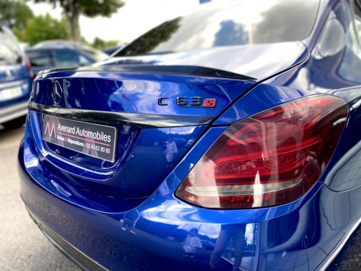 Mercedes Classe C 63 S AMG 7G-Tronic A Bleu - 18