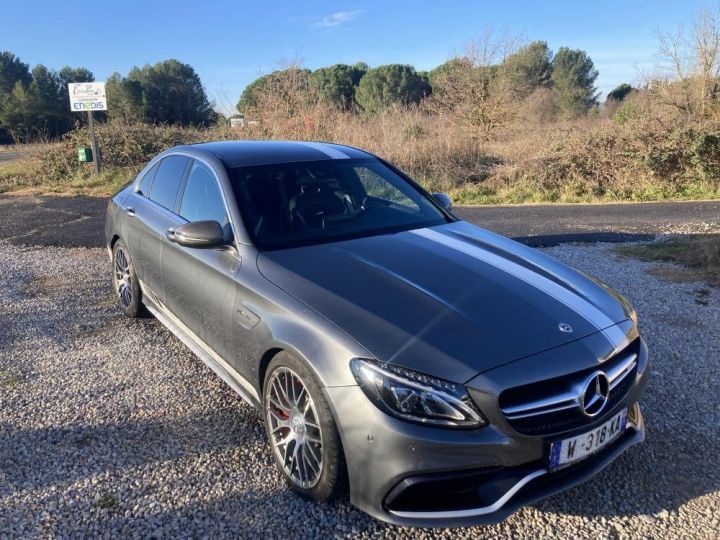 Mercedes Classe C 63s AMG 510cv Performance Édition one Grise Foncé - 7