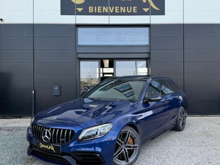 Mercedes Classe C BREAK 63 AMG S 510 SPEEDSHIFT MCT AMG Bleu - 1