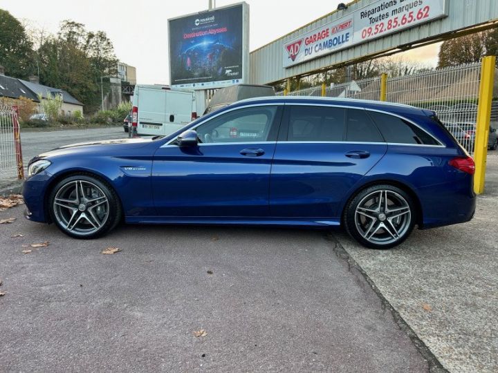 Mercedes Classe C BREAK 63 AMG SPEEDSHIFT MCT AMG Bleu - 2