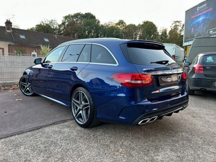 Mercedes Classe C BREAK 63 AMG SPEEDSHIFT MCT AMG Bleu - 10