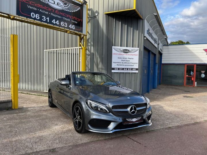 Mercedes Classe C CABRIOLET 200 184CH SPORTLINE 9G-TRONIC Gris - 1