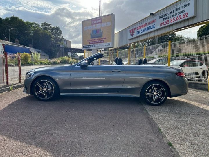 Mercedes Classe C CABRIOLET 200 184CH SPORTLINE 9G-TRONIC Gris - 3