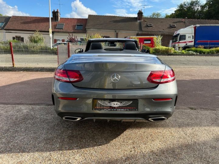 Mercedes Classe C CABRIOLET 200 184CH SPORTLINE 9G-TRONIC Gris - 4