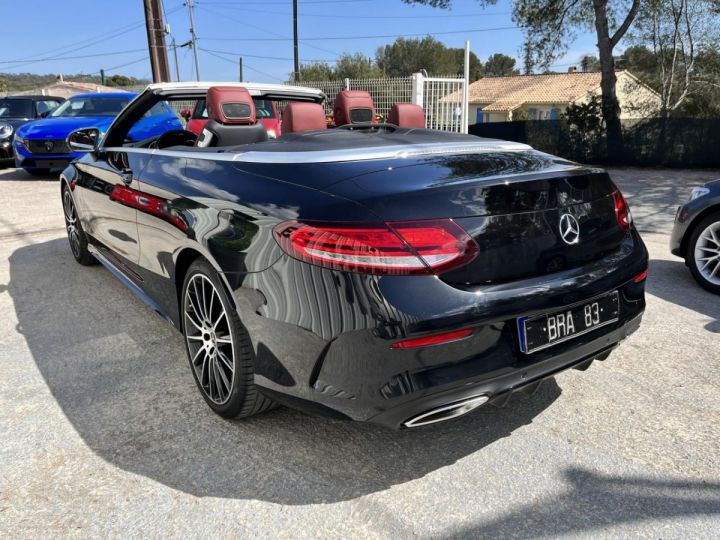 Mercedes Classe C Cabriolet 200 - BVA 9G-Tronic CABRIOLET - BM 205 AMG Line - BVA PHASE 2 NOIR - 6