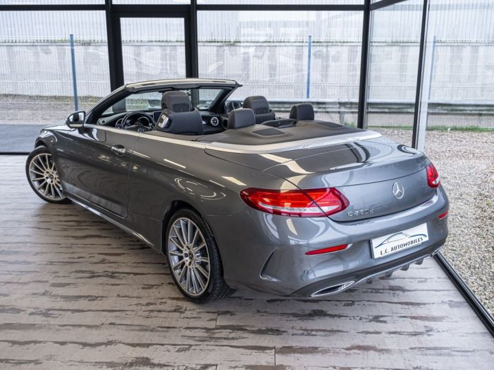 Mercedes Classe C CABRIOLET 220 D 170CH SPORTLINE 9G-TRONIC Gris F - 13