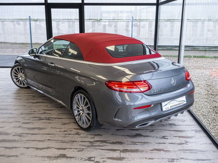 Mercedes Classe C CABRIOLET 220 D 170CH SPORTLINE 9G-TRONIC Gris F - 14