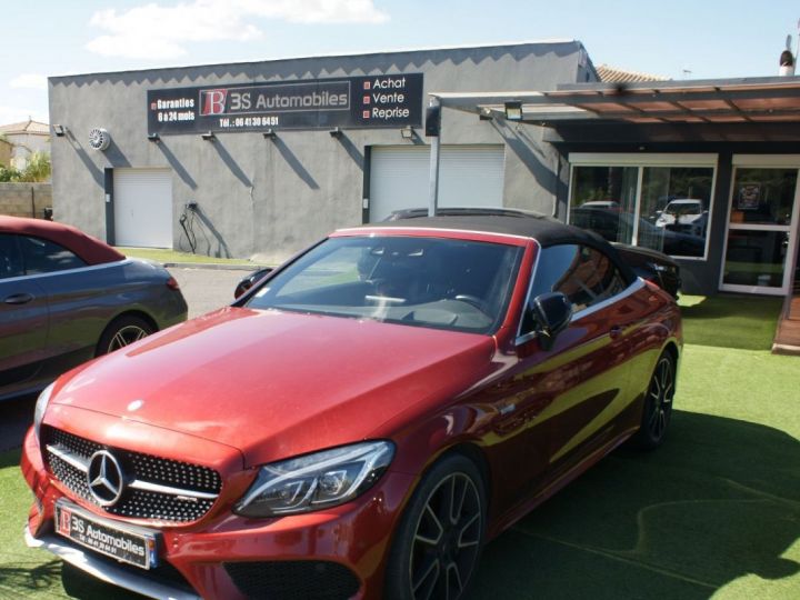 Mercedes Classe C CABRIOLET 43 AMG 367CH 4MATIC 9G-TRONIC Rouge - 1