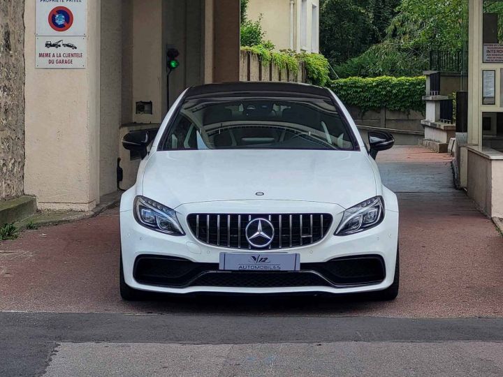 Mercedes Classe C COUPE S 63 AMG 510CV BVA Blanc - 2