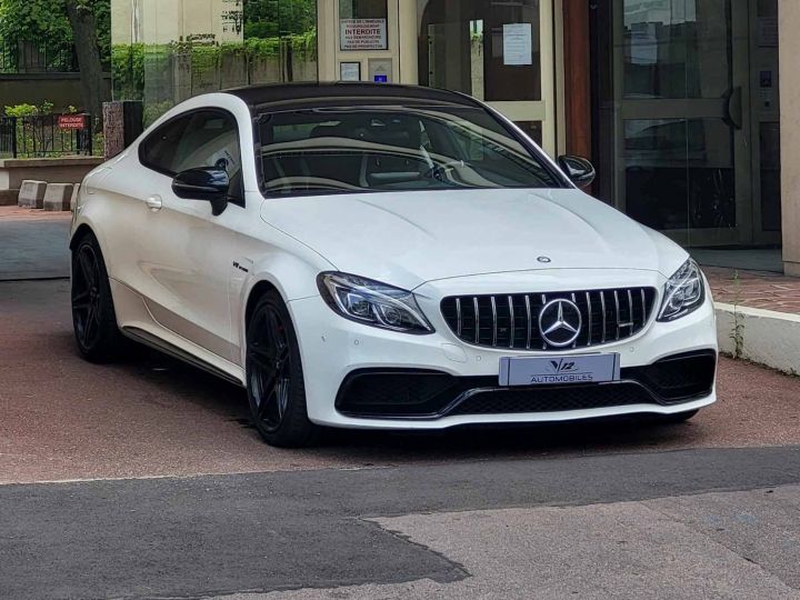 Mercedes Classe C COUPE S 63 AMG 510CV BVA Blanc - 3