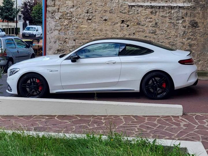 Mercedes Classe C COUPE S 63 AMG 510CV BVA Blanc - 4