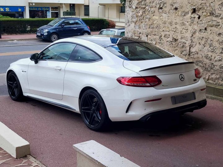 Mercedes Classe C COUPE S 63 AMG 510CV BVA Blanc - 5