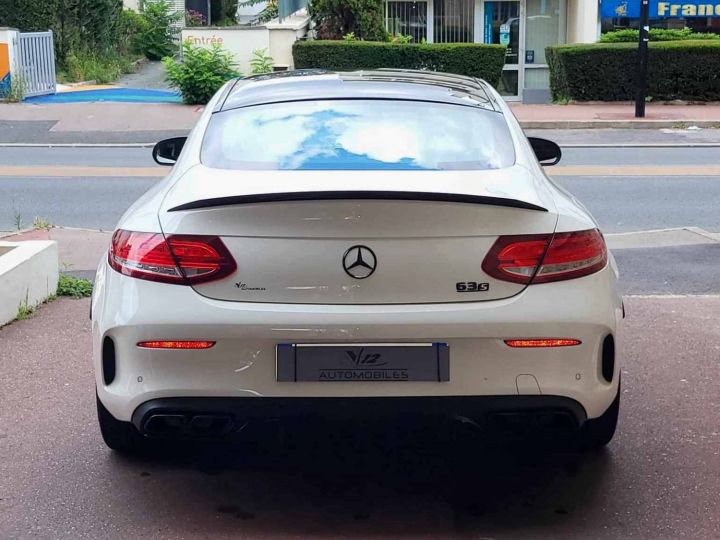 Mercedes Classe C COUPE S 63 AMG 510CV BVA Blanc - 6