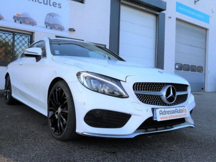 Mercedes Classe C Coupe Sport 220 D SPORTLINE 9G-TRONIC      Diesel BLANC - 1