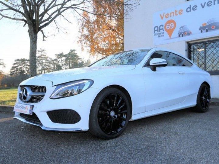 Mercedes Classe C Coupe Sport 220 D SPORTLINE 9G-TRONIC      Diesel BLANC - 3