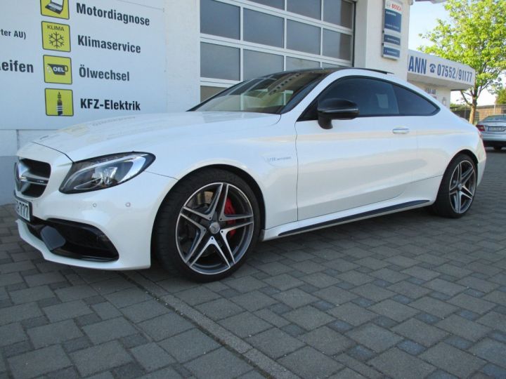 Mercedes Classe C Coupe Sport C63S AMG Blanc - 1