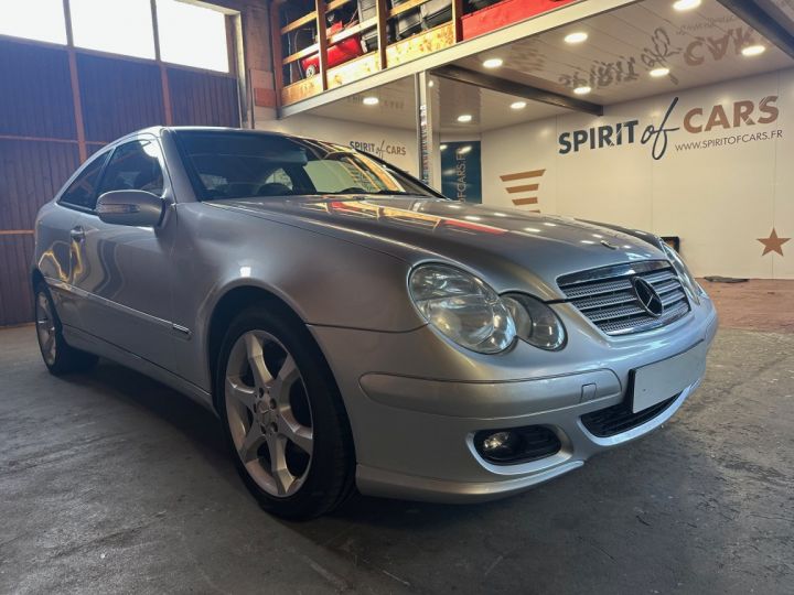 Mercedes Classe C Coupe Sport Coupé 220 CDI  Gris Clair - 6