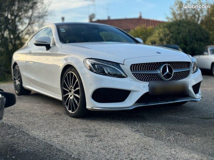 Mercedes Classe C Coupe Sport Coupé 220d AMG Line 9G-Tronic Blanc - 1