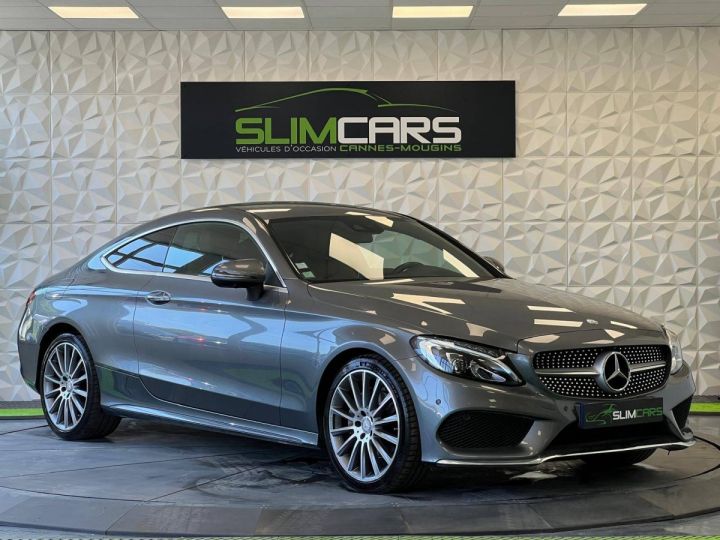 Mercedes Classe C Coupe Sport Coupé II (C205) 220 d 170ch Fascination 9G-Tronic GRIS FONCE - 3