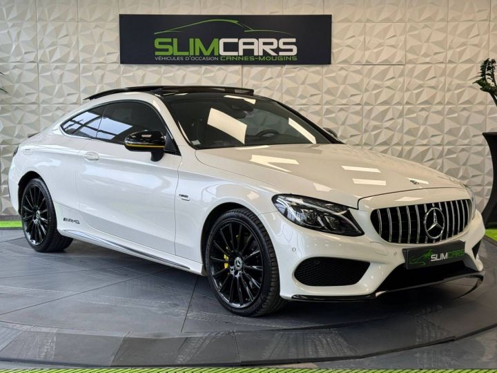 Mercedes Classe C Coupe Sport Coupé II (C205) 220 d 170ch Night Edition 4Matic 9G-Tronic BLANC - 6