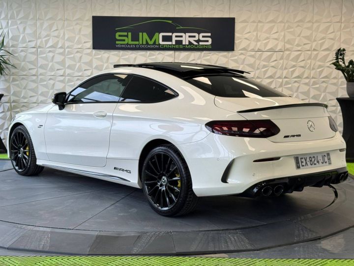 Mercedes Classe C Coupe Sport Coupé II (C205) 220 d 170ch Night Edition 4Matic 9G-Tronic BLANC - 7