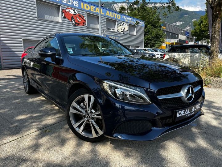 Mercedes Classe C Coupe Sport Mercedes 200 184ch Executive 9G-Tronic Toit Ouvrant Panoramique Bleu - 1