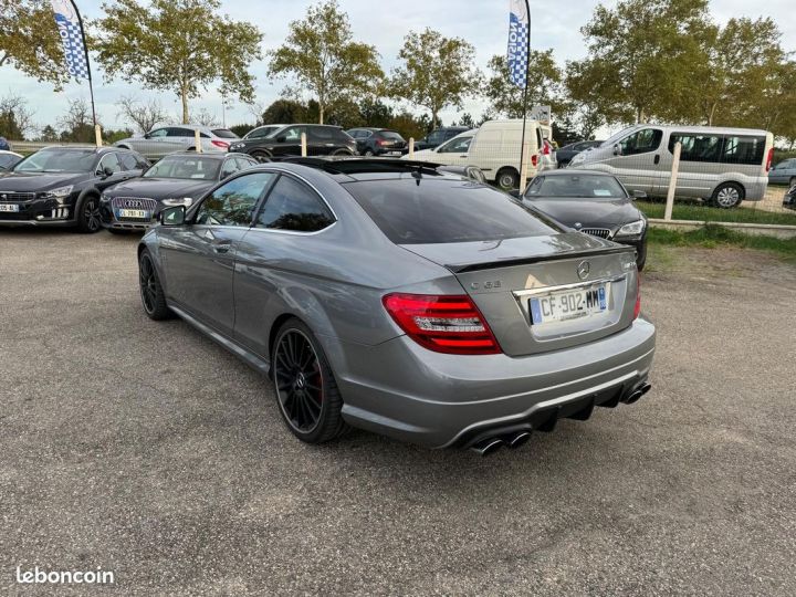 Mercedes Classe C Coupe Sport Mercedes benz 63 amg 487 ch pack performance plus toit ouvrant pano carnet complet Argent - 4