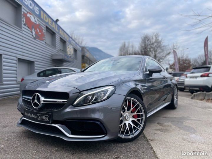 Mercedes Classe C Coupe Sport Mercedes C63S 63 AMG S 510ch Speedshift MCT C63 BURMESTER ILS ECHAP Gris - 2