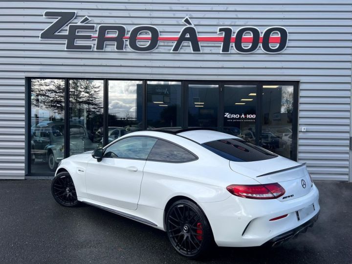 Mercedes Classe C Coupe Sport Mercedes C63S AMG 4.0 i V8 7G-SPEEDSHIFT 510 cv Blanc - 2