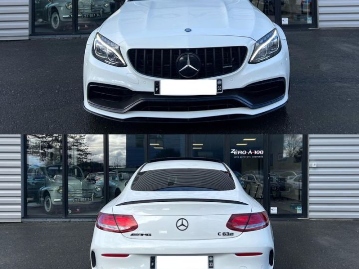 Mercedes Classe C Coupe Sport Mercedes C63S AMG 4.0 i V8 7G-SPEEDSHIFT 510 cv Blanc - 5