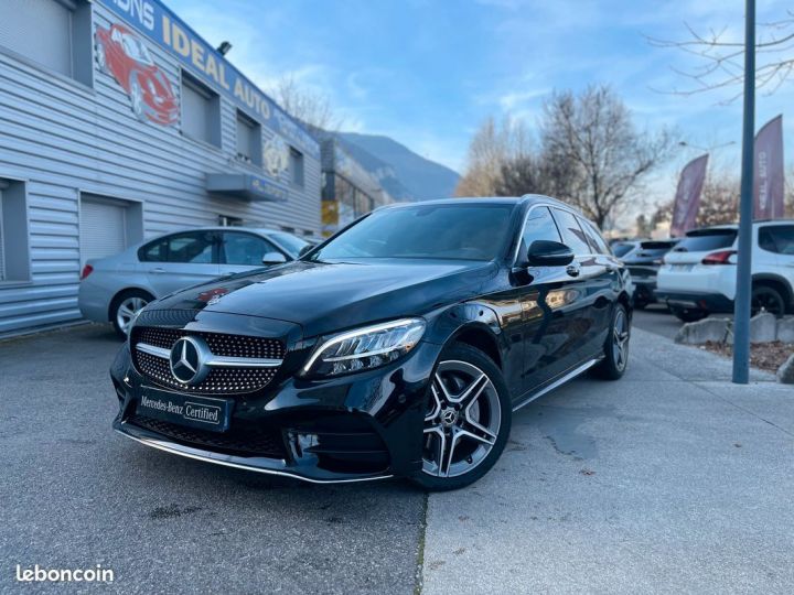 Mercedes Classe C Mercedes (2) Break 220d 194ch AMG Line 4Matic 9G-Tronic Noir - 2