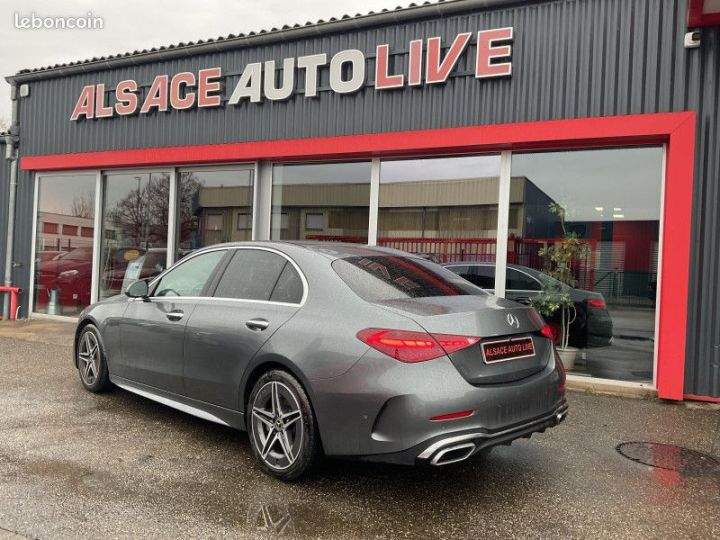 Mercedes Classe C Mercedes 220 D 200CH AMG LINE Gris - 4