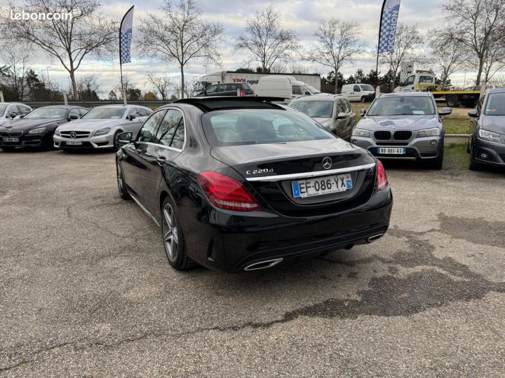 Mercedes Classe C Mercedes benz 220 cdi 170 ch sportline bluetec 7g-tronic plus Noir - 4