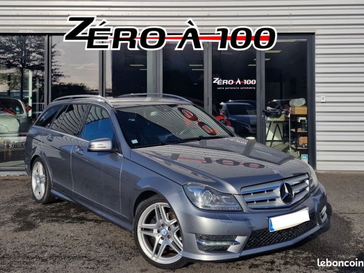 Mercedes Classe C Mercedes Benz C220 CDI SB PACK AMG BVA 7G-Tronic Plus 170CH Gris - 1