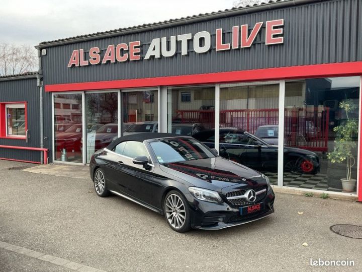 Mercedes Classe C Mercedes CABRIOLET 220 D 194CH AMG LINE 9G-TRONIC 10CV Noir - 1