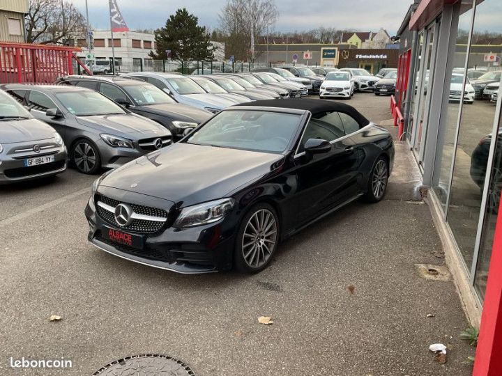 Mercedes Classe C Mercedes CABRIOLET 220 D 194CH AMG LINE 9G-TRONIC 10CV Noir - 3